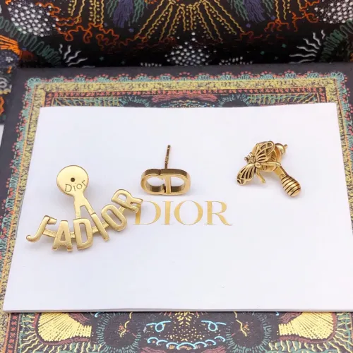 Replica Christian Dior Earrings For Women #1426010 $25.00 USD for Wholesale
