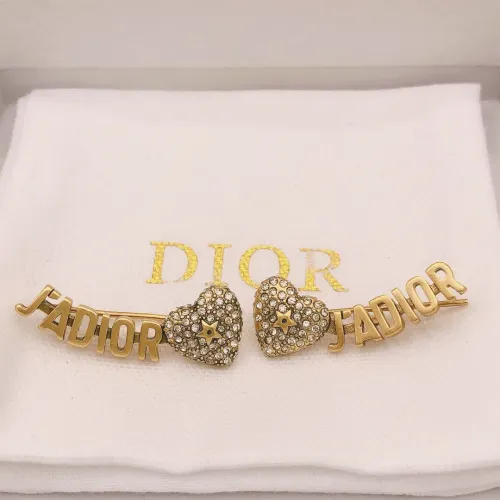 Replica Christian Dior Earrings For Women #1426016 $25.00 USD for Wholesale