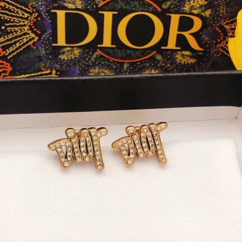 Replica Christian Dior Earrings For Women #1426018 $25.00 USD for Wholesale