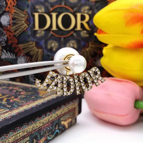 Replica Christian Dior Earrings For Women #1426020 $25.00 USD for Wholesale