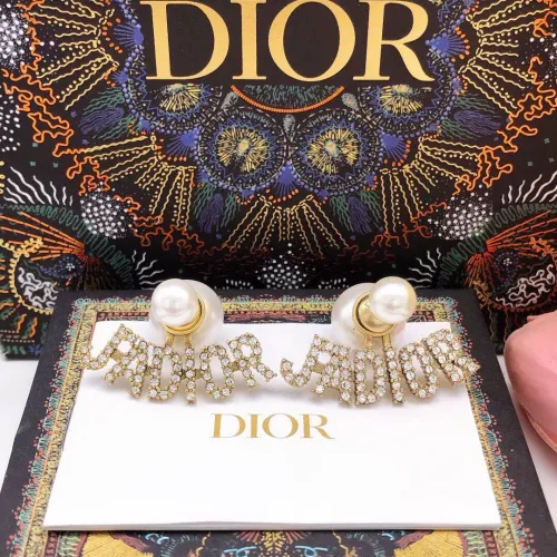 Replica Christian Dior Earrings For Women #1426020 $25.00 USD for Wholesale