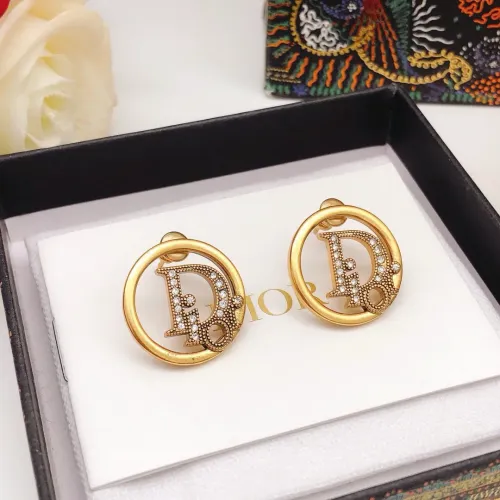 Replica Christian Dior Earrings For Women #1426025 $25.00 USD for Wholesale