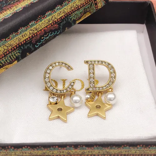 Replica Christian Dior Earrings For Women #1426028 $25.00 USD for Wholesale