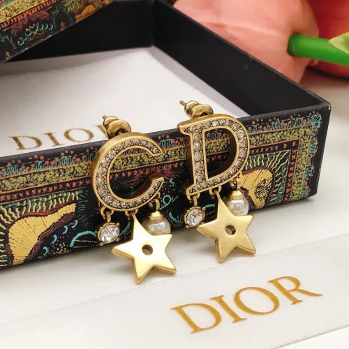 Replica Christian Dior Earrings For Women #1426028 $25.00 USD for Wholesale