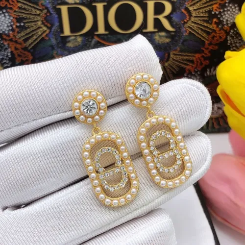 Replica Christian Dior Earrings For Women #1426029 $25.00 USD for Wholesale