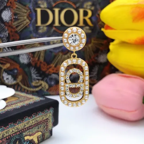 Replica Christian Dior Earrings For Women #1426029 $25.00 USD for Wholesale