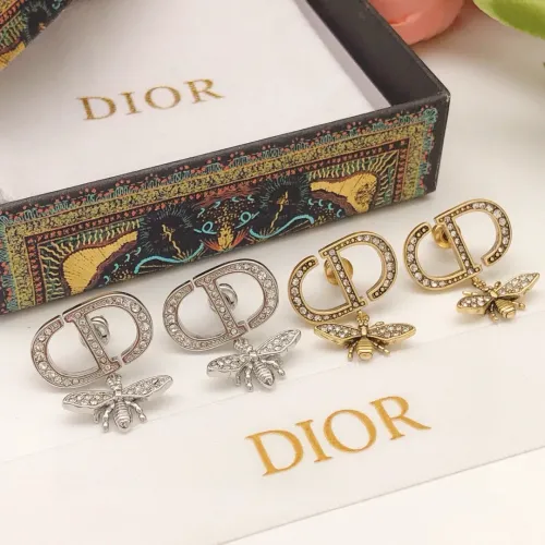 Replica Christian Dior Earrings For Women #1426031 $25.00 USD for Wholesale