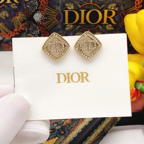 Replica Christian Dior Earrings For Women #1426032 $25.00 USD for Wholesale