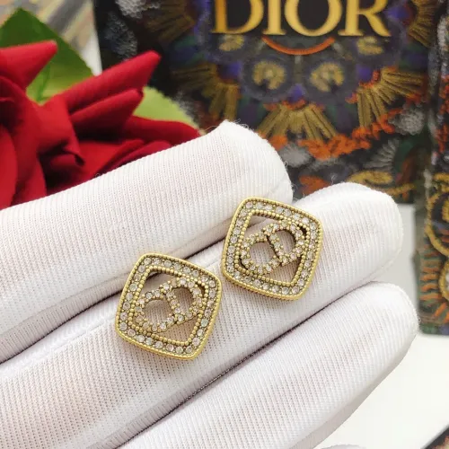 Replica Christian Dior Earrings For Women #1426032 $25.00 USD for Wholesale