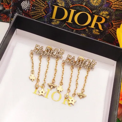 Replica Christian Dior Earrings For Women #1426035 $25.00 USD for Wholesale