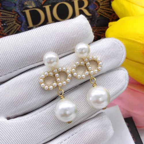 Replica Christian Dior Earrings For Women #1426037 $25.00 USD for Wholesale