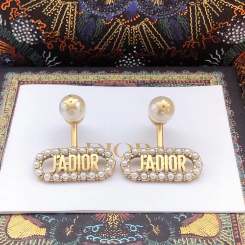 Replica Christian Dior Earrings For Women #1426040 $25.00 USD for Wholesale