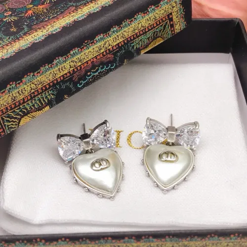 Replica Christian Dior Earrings For Women #1426042 $27.00 USD for Wholesale