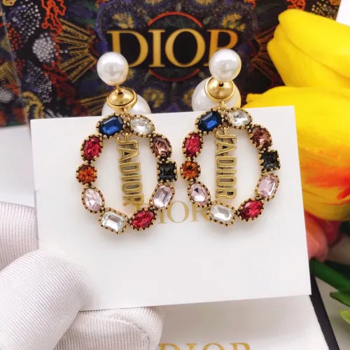 Replica Christian Dior Earrings For Women #1426043 $27.00 USD for Wholesale