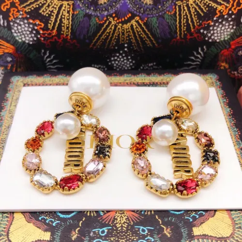 Replica Christian Dior Earrings For Women #1426043 $27.00 USD for Wholesale
