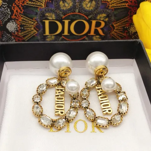Replica Christian Dior Earrings For Women #1426044 $27.00 USD for Wholesale