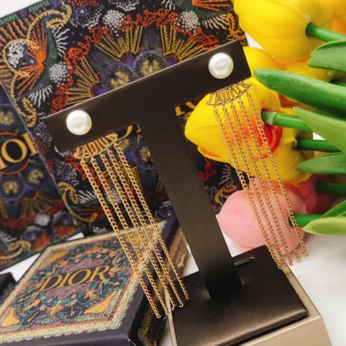 Replica Christian Dior Earrings For Women #1426058 $25.00 USD for Wholesale