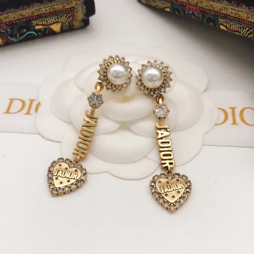 Replica Christian Dior Earrings For Women #1426059 $25.00 USD for Wholesale