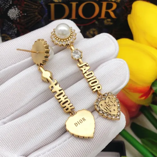 Replica Christian Dior Earrings For Women #1426059 $25.00 USD for Wholesale