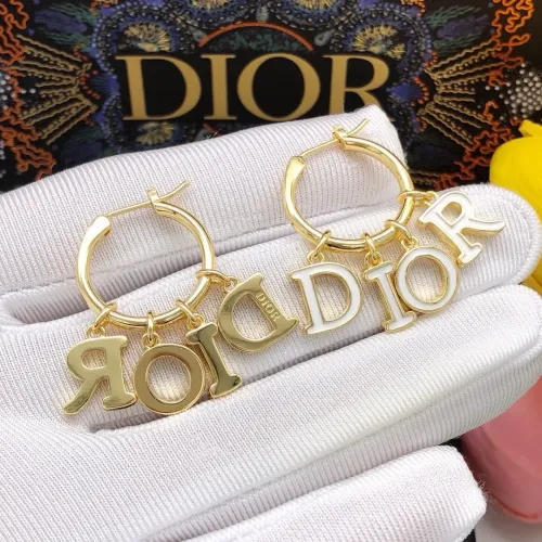 Replica Christian Dior Earrings For Women #1426068 $25.00 USD for Wholesale