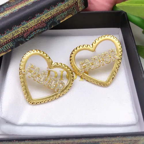 Replica Christian Dior Earrings For Women #1426075 $27.00 USD for Wholesale