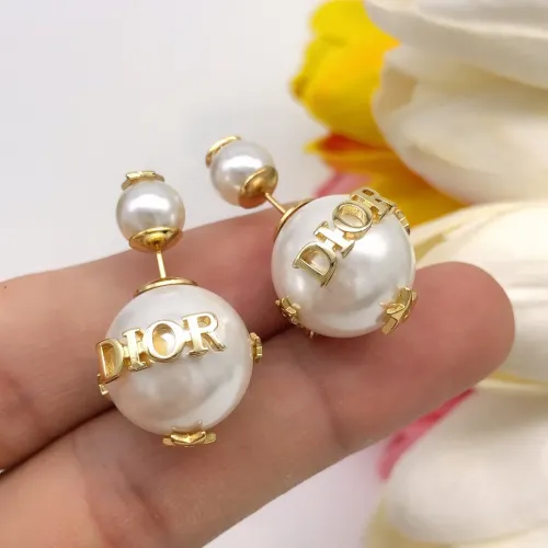 Replica Christian Dior Earrings For Women #1426088 $25.00 USD for Wholesale