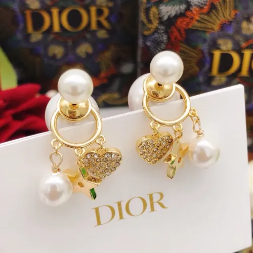 Replica Christian Dior Earrings For Women #1426090 $25.00 USD for Wholesale