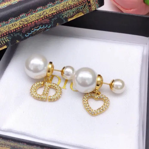 Replica Christian Dior Earrings For Women #1426091 $25.00 USD for Wholesale