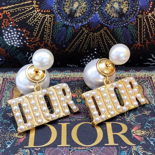 Replica Christian Dior Earrings For Women #1426107 $27.00 USD for Wholesale