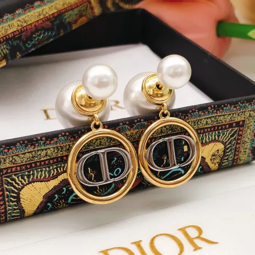Replica Christian Dior Earrings For Women #1426112 $25.00 USD for Wholesale