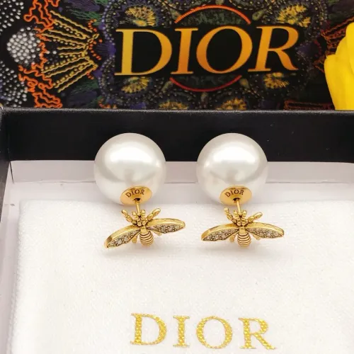 Replica Christian Dior Earrings For Women #1426113 $25.00 USD for Wholesale