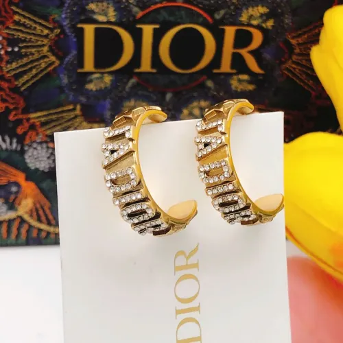Replica Christian Dior Earrings For Women #1426117 $25.00 USD for Wholesale