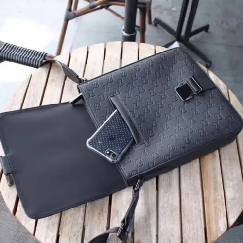 Replica Gucci AAA Man Messenger Bags #1426122 $92.00 USD for Wholesale