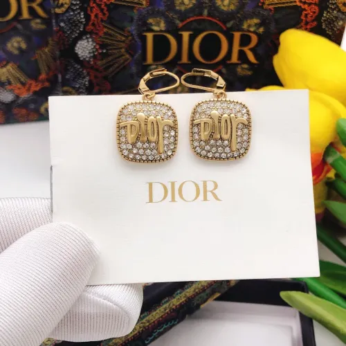 Replica Christian Dior Earrings For Women #1426123 $27.00 USD for Wholesale