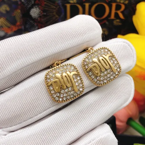 Replica Christian Dior Earrings For Women #1426123 $27.00 USD for Wholesale