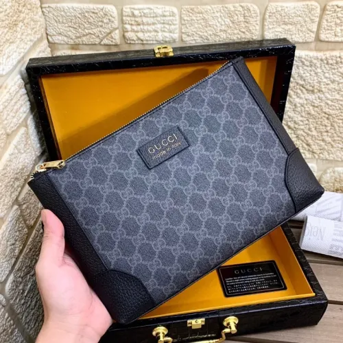 Cheap Gucci AAA Man Pouches #1426132, $$60.00 USD On Gucci AAA Man Wallets