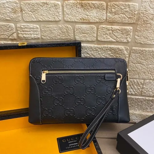 Replica Gucci AAA Man Pouches #1426133 $64.00 USD for Wholesale