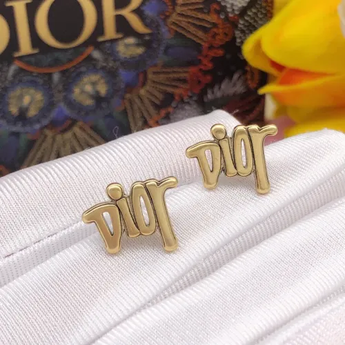 Replica Christian Dior Earrings For Women #1426142 $25.00 USD for Wholesale