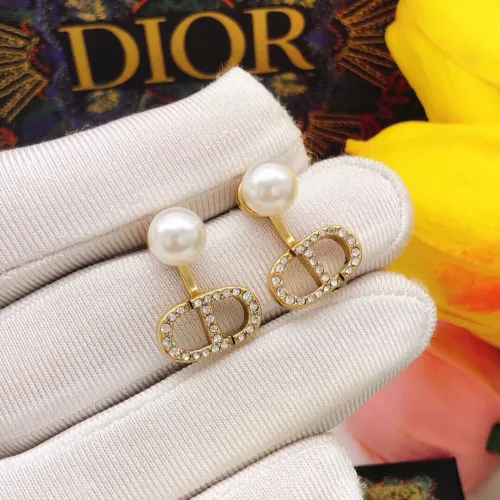 Replica Christian Dior Earrings For Women #1426146 $25.00 USD for Wholesale