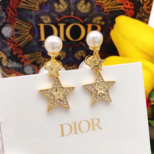 Replica Christian Dior Earrings For Women #1426152 $25.00 USD for Wholesale