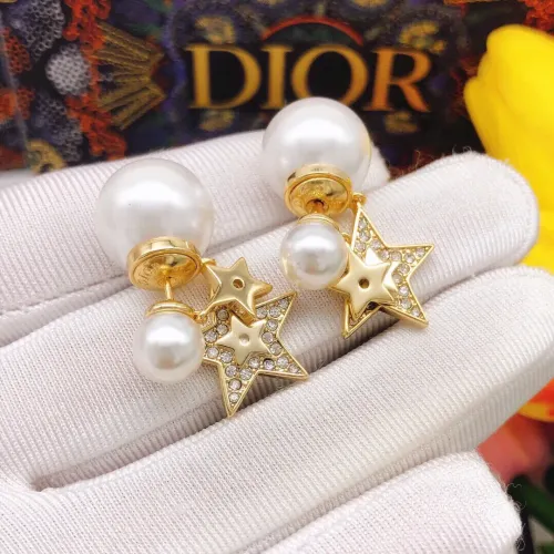 Replica Christian Dior Earrings For Women #1426152 $25.00 USD for Wholesale