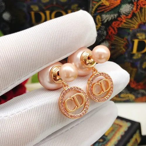 Replica Christian Dior Earrings For Women #1426156 $25.00 USD for Wholesale