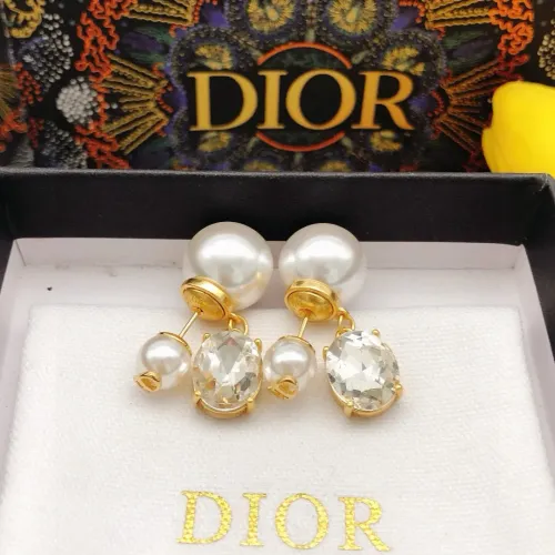 Replica Christian Dior Earrings For Women #1426163 $25.00 USD for Wholesale