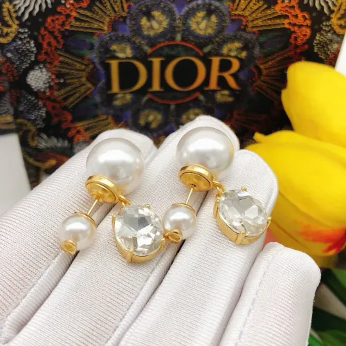 Replica Christian Dior Earrings For Women #1426163 $25.00 USD for Wholesale