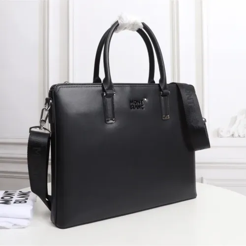 Replica Mont Blanc AAA Man Handbags #1426174 $108.00 USD for Wholesale