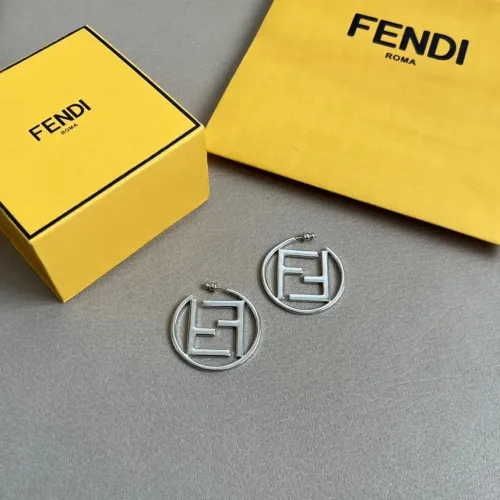 Replica Fendi Earrings For Women #1426241 $39.00 USD for Wholesale