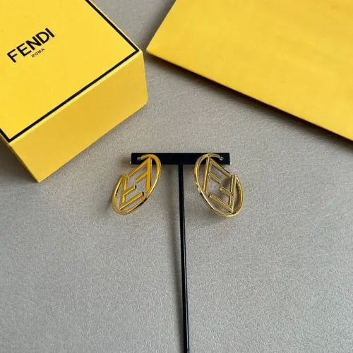 Replica Fendi Earrings For Women #1426242 $39.00 USD for Wholesale