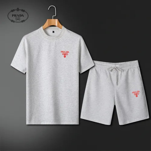 Cheap Prada Tracksuits Short Sleeved For Men #1426539, $$64.00 USD On Prada Tracksuits