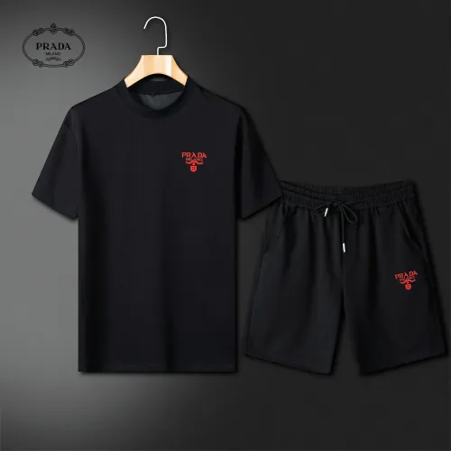 Cheap Prada Tracksuits Short Sleeved For Men #1426540, $$64.00 USD On Prada Tracksuits
