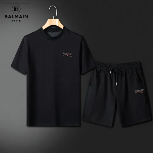 Cheap Balenciaga Fashion Tracksuits Short Sleeved For Men #1426583, $$64.00 USD On Balenciaga Fashion Tracksuits